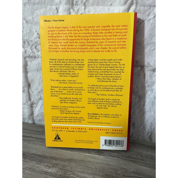 1998 A Knight of Another Sort: Prohibition Days & Charlie Birger by Gary DeNeal - Picture 2 of 5